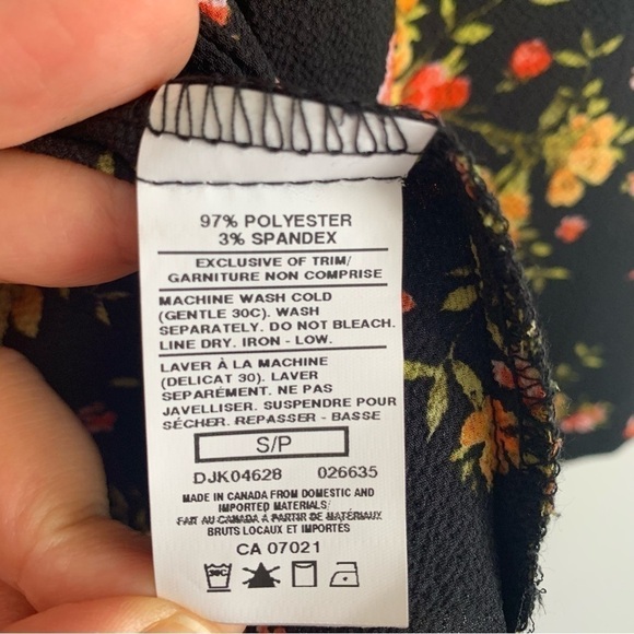 Ripe Floral Blouse Size L - Picture 9 of 11